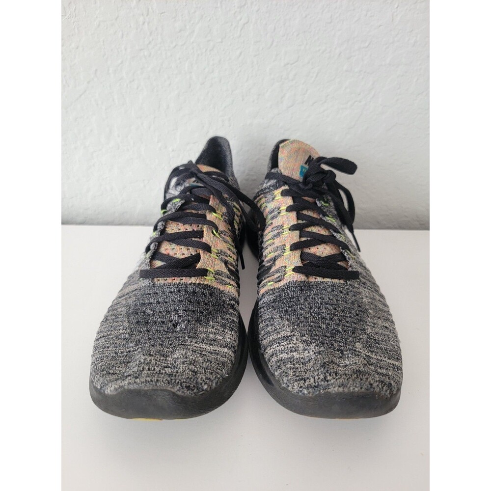 Nike Free RN Flyknit Mens Size 11 US Gray Multi Sneaker Running Shoes 831069-004 - Picture 2 of 9